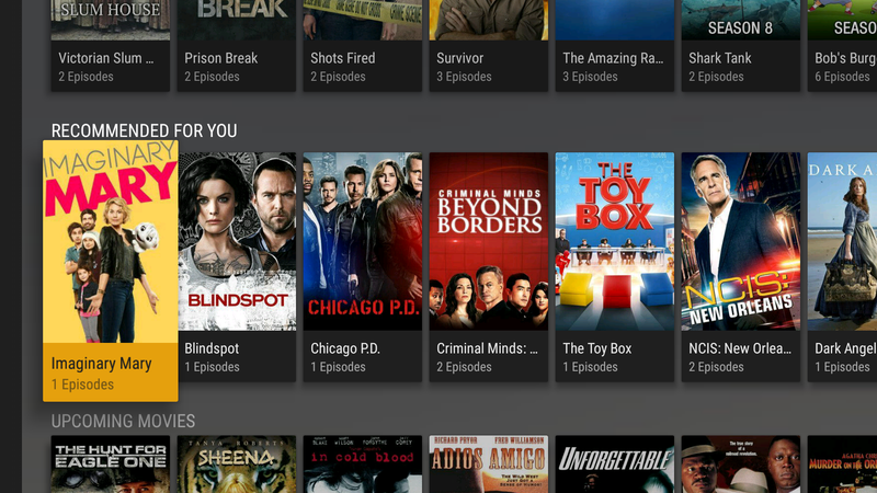 The recommendation feature will remind you how terrible your taste in programming is. (Image: Plex)
